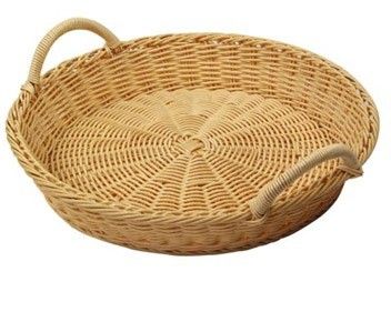 Корзина укреплённая (d)40х(h)7,5см с ручками