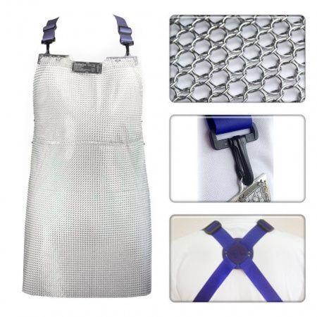 Фартук кольчужный 80х55см (звено (d)7мм)