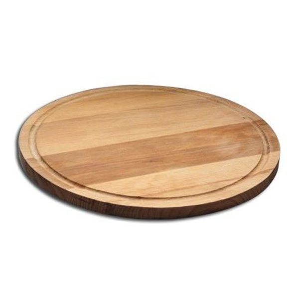 Доска (d)400 х (h)20 мм, для подачи, с желобком, бук