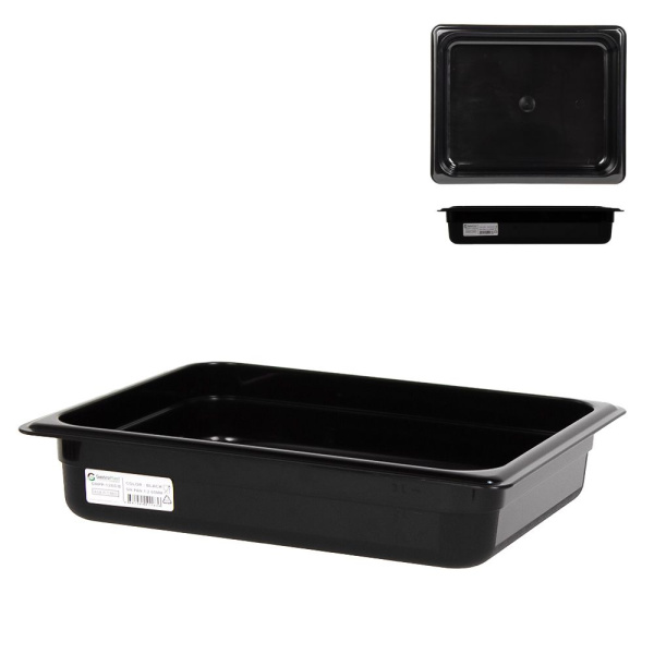 Гастроёмкость 1/2, 265х325х(h)65мм, полипропилен