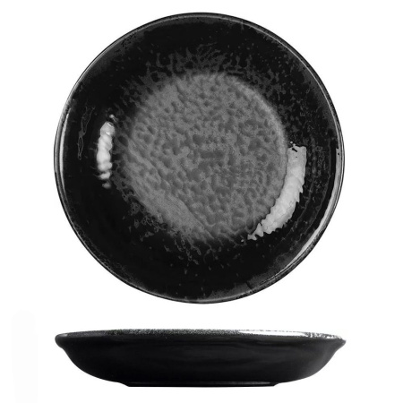 Тарелка 250 мм, глубокая, магнетит