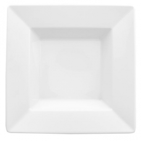 Тарелка глубокая 22х22 см, квадратная