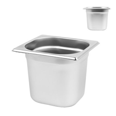 Гастроёмкость GN 1/6, 176х162х(h)150мм