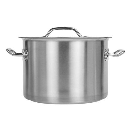 Кастрюля 15 л, 300 x 200 мм нерж с сэндвич-дном, крышка
