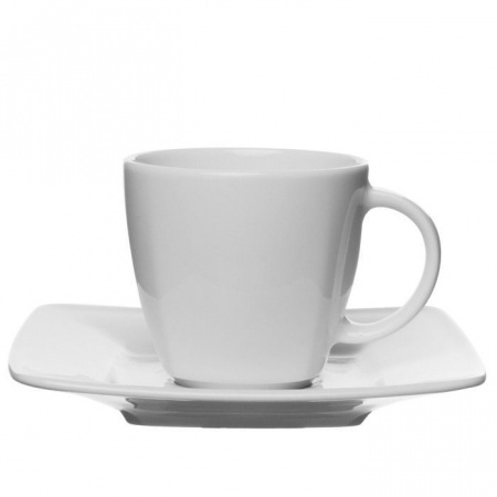 Кофейная пара: чашка 90 мл и блюдце 11,5х11,5 см