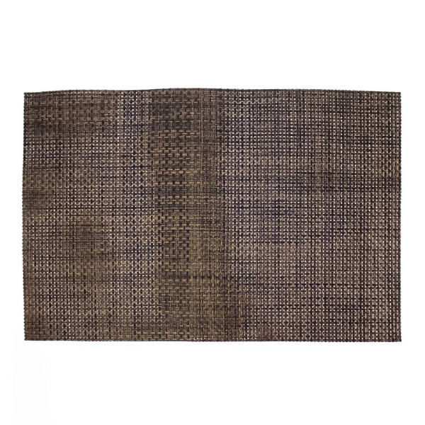 Салфетка сервировочная 450 х 300 мм, плетеная латунь