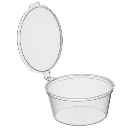 Контейнер для соусов 50мл с неразъёмной крышкой (80шт./уп.)