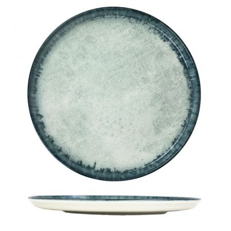 Тарелка мелкая (d)22см с бортом
