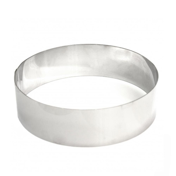 Кольцо для выпечки (d)140 х (h)50 мм, нерж.