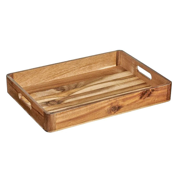 Поднос 42x30см, акация