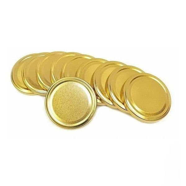 Крышка металлическая винтовая, тип ТО (Спайка 20шт.)