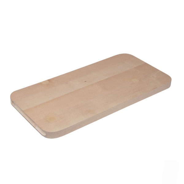 Доска разделочная 600 х 300 х 30 мм, береза, с пазом