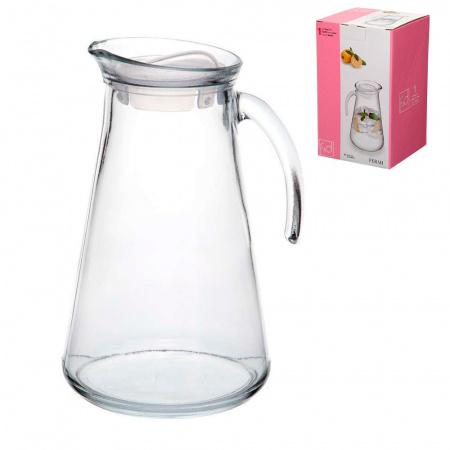 Кувшин 1,5л с пластиковой крышкой