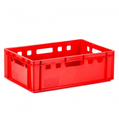 Ящик E2 60x40x(h)20см сплошной, прямой