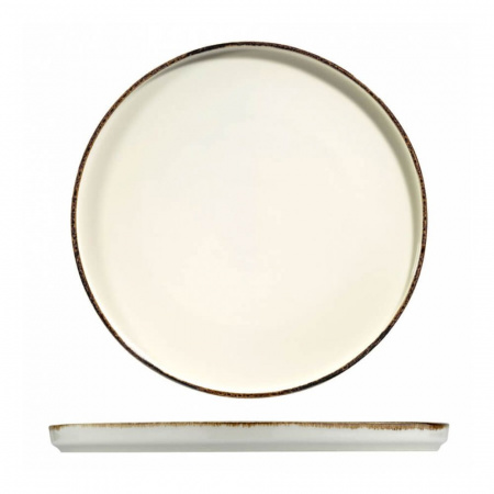 Тарелка плоская (d)28см с бортом