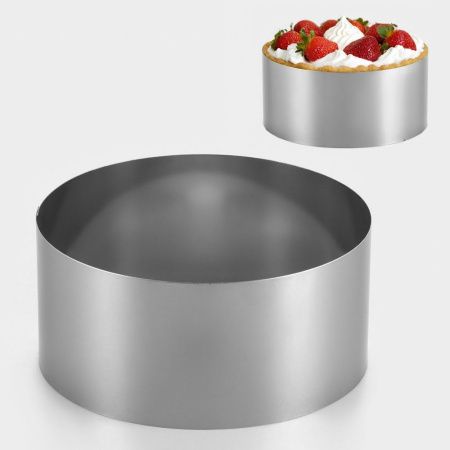 Форма (d)180 x (h)85 мм, для выпечки и выкладки "Круг"