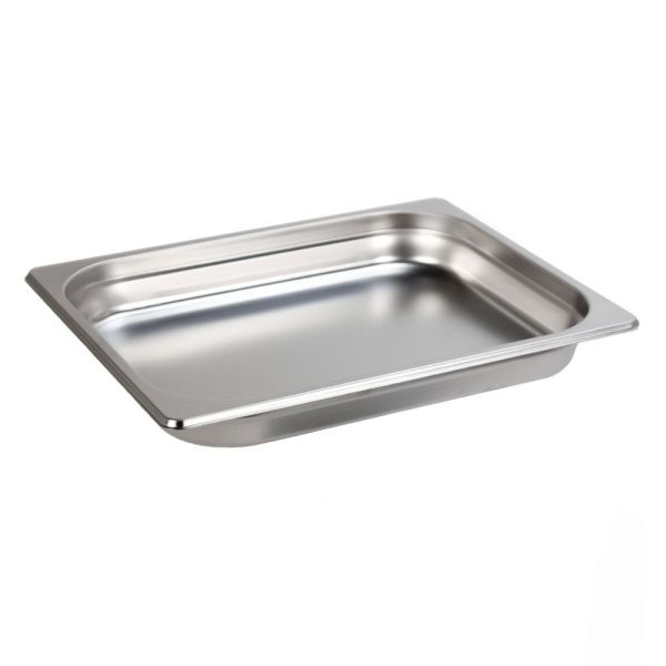 Гастроёмкость 1/2, 325 х 265 х (h)40 мм, нерж. сталь