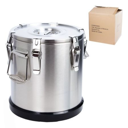 Термос 15 л, (d)300 x (h)340 мм, силиконовая подставка