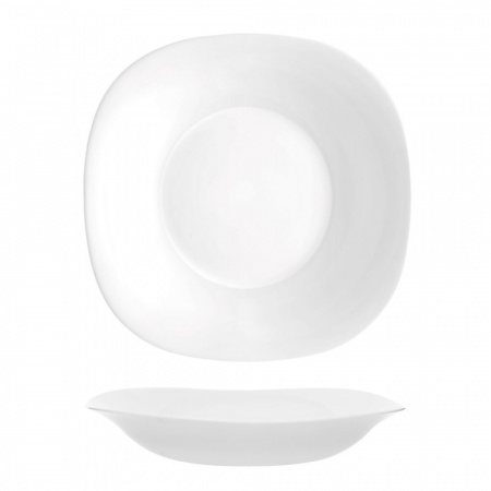 Тарелка глубокая 23х23см квадратная