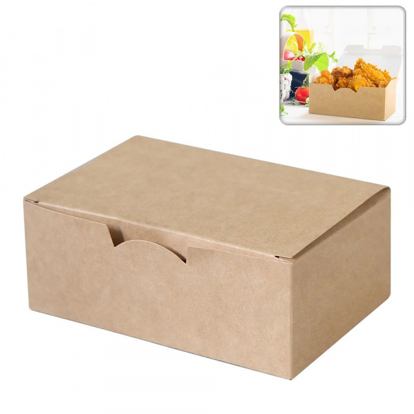 Коробки для наггетсов 11,5x7,5x(h)4,5см, размер M (50шт.)