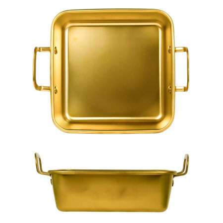 Противень сервировочный 16x16x(h)4.5 см