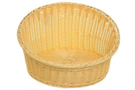 Корзинка укрепленная (d)36x(h)20см со скошенным краем