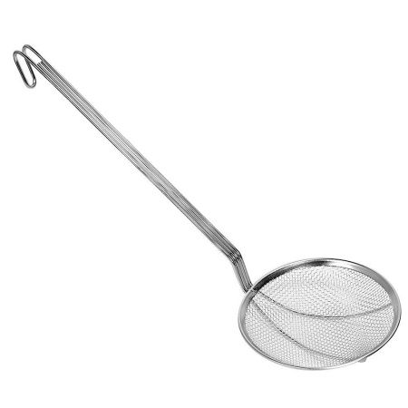 Шумовка 180 мм, сетка 3,5 мм, ручка 400 мм