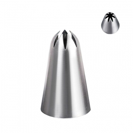 Кондитерская насадка "Закрытая звезда" (d)3см (вых. 0,6см)