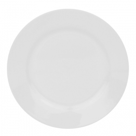 Тарелка мелкая (d)20см, широкий борт