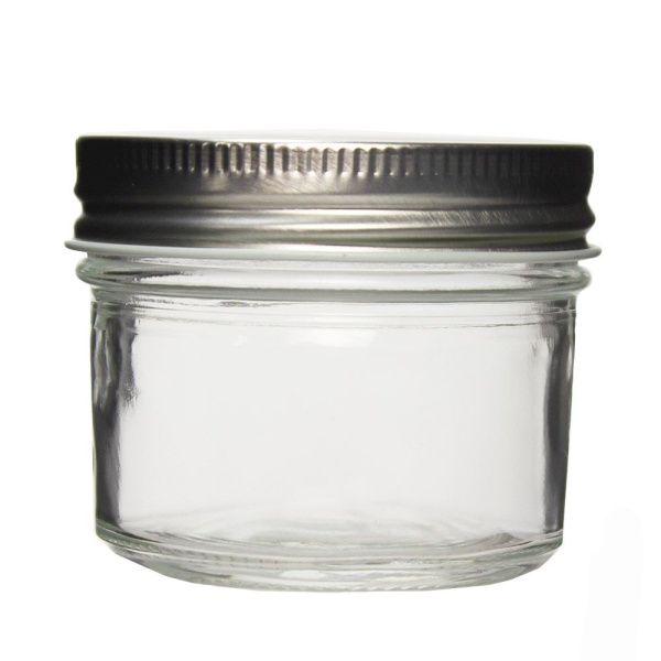 Банка 100 мл, с крышкой, (d)55 x (h)65 мм