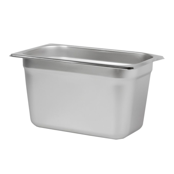 Гастроёмкость 1/4, 265 х 162 х (h)150 мм, 4 л, нерж. сталь