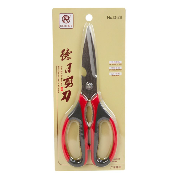 Ножницы 21,5х8,5см кухонные, длина лезвия 9 см  