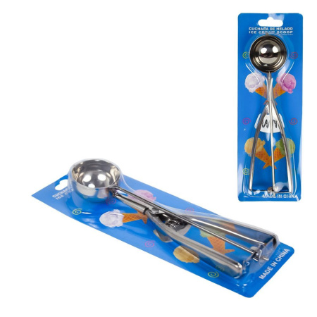 Ложка для мороженного (d)5x21cм со сбрасывателем