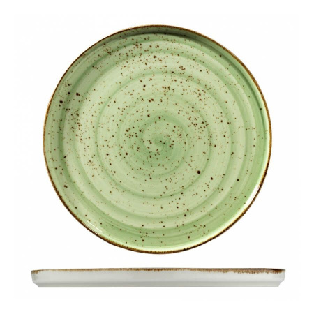 Тарелка плоская (d)28см с бортом