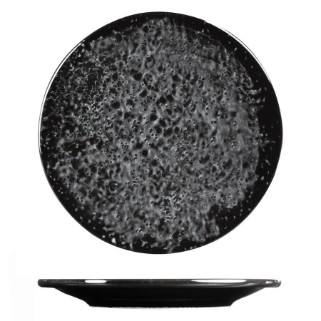 Тарелка 210 мм, мелкая, магнетит