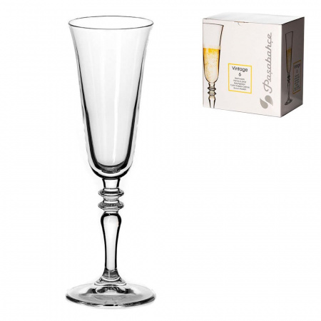 Комплект бокалов для шампанского 190 мл (6 шт.)