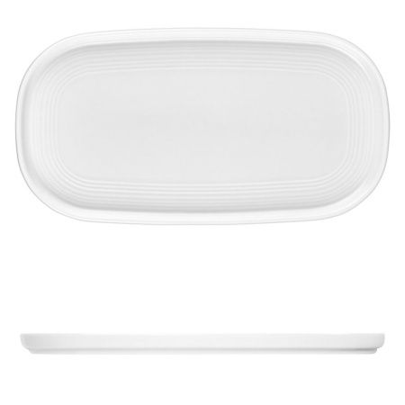 Тарелка 300 х 160 мм, овальная, мелкая