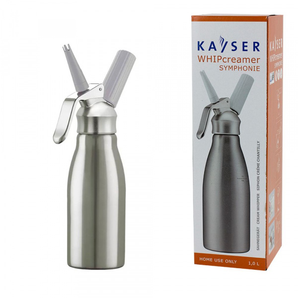 Сифон (кремер) для взбивания сливок 1л