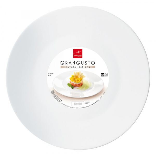 Тарелка мелкая (d)33см