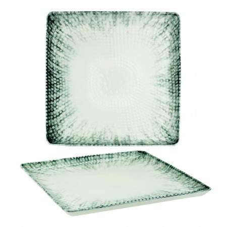 Тарелка мелкая 27х27см квадратная