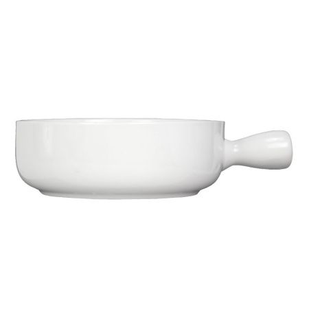 Кокотница 550 мл, (d)150 мм, фарфор