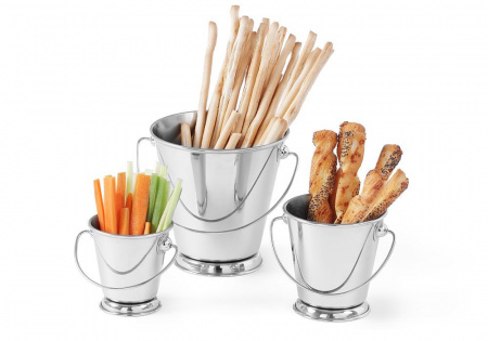 Ведерко-миниатюра для сервировки (d)8,7x(h)9,3см