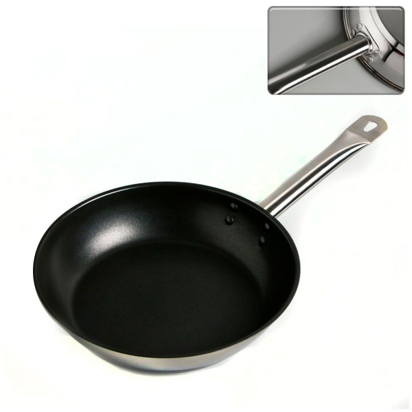 Сковорода (d)26см, индукционное дно, антипригарное покрытие