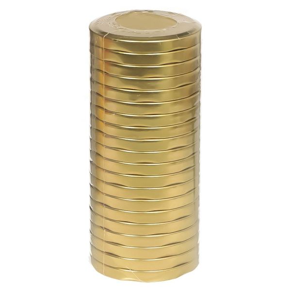 Крышка металлическая винтовая, тип ТО (Спайка 20шт.)