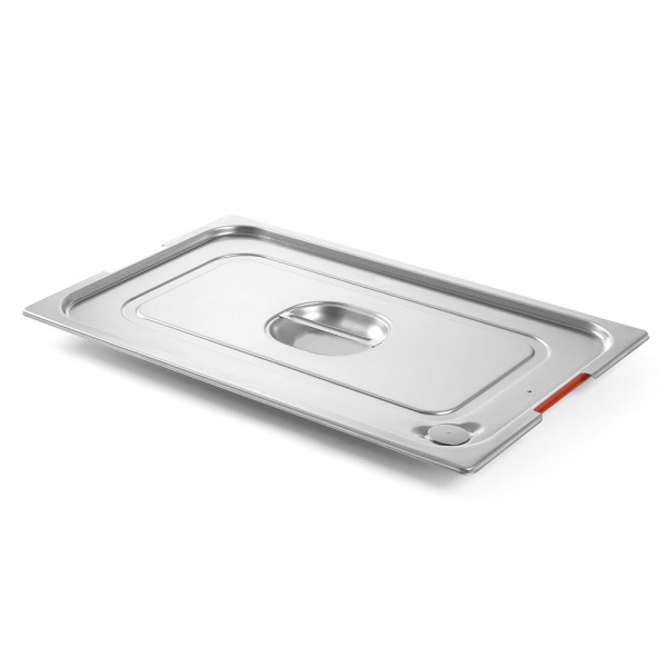 Крышка гермитичная для GN 1/1, 530x325 мм с выемками для ручек 