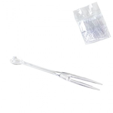 Вилки фуршетные 8см (50шт.), пластик