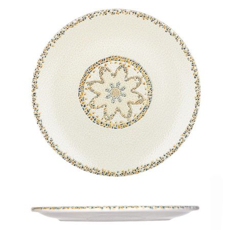 Тарелка мелкая (d)21см