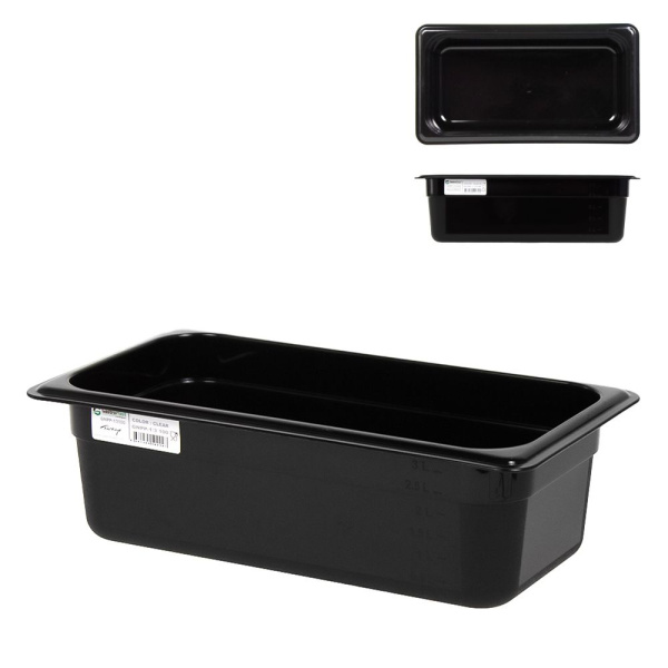 Гастроёмкость 1/3, 325х176х(h)100мм, полипропилен