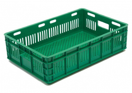 Ящик ЖРВИ №13, 60х40х(h)16,3см перфорированный