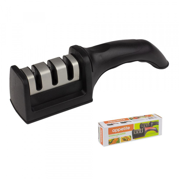 Точилка для ножей 22см, пластиковый корпус